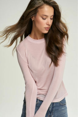 Лонгслив BASIC Pink ERIST