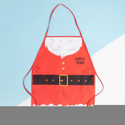 Фартук детский для творчества «Этель» «Santa», 49×39 см, 100% полиэстер