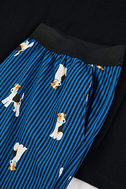 Siyah Regular Animal Homewear Pijama Tak_m_ TMNAW26PT00063 - Trendyolmilla фото 2