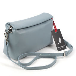 Женская кожаная сумка Sergio Valentini SV-8101Р Блу