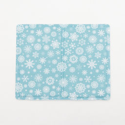 Коврик охлаждающий (гель), 50 х 40 см, снежинки - Пижон фото 2