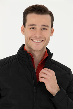 U. S. Polo Assn / Мужское черное пальто - U.s. polo assn фото 2