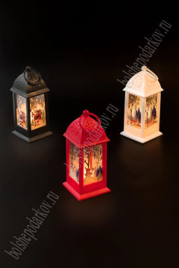 Набор фонариков светодиодных на батарейках 12 см (12 шт) SF-7553, №2 (теплый свет)