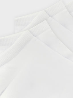 Цена за 5 пар! Носки мужские укороченные белые в наборе, 3 пары - Mark formelle фото 6