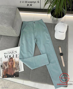 Хлопковые легкие летние брюки