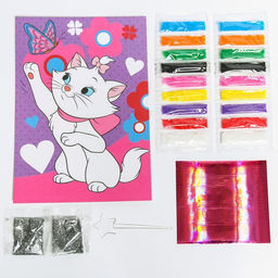 Набор для творчества, фреска Кошечка Мари, Коты аристократы - Disney фото 3