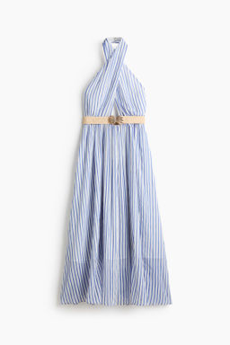 Vestido halter con cintur?n - H&m фото 7