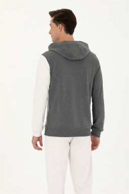 U. S. Polo Assn Мужской свитшот антрацитового меланжа - U.s. polo assn фото 13