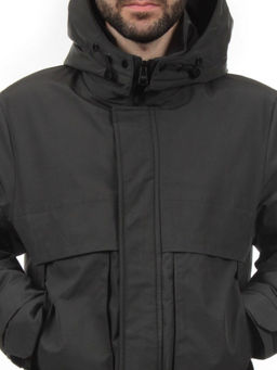 8896 GRAY GREEN Куртка мужская зимняя облегченная (130 гр. холлофайбер) - Fashion фото 3