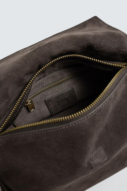 LEATHER CROSSBODY BAG M LIMITED EDITION - Zara фото 4