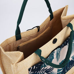 Сумка женская пляжная Тропики, 35х30х14 см - Nazamok фото 6