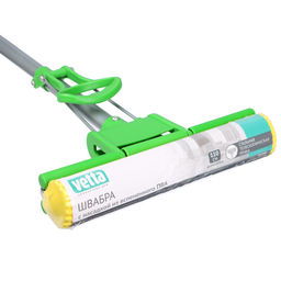 Швабра VETTA ПВА стальная телеск. ручка 110 см, 1 ряд роликов арт.Z316PF, арт 444-049