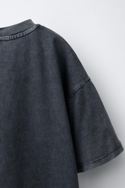 CAMISETA EFECTO LAVADO HANNAH MONTANA  DISNEY / Gris antracita - Zara фото 4