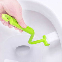 Цена за 5 шт. Щётка с изогнутой ручкой Доляна, 20 см, МИКС