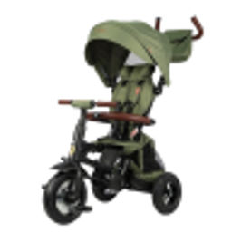 Велосипед 3-х колесный с ручкой управления QPlay Rito Deluxe