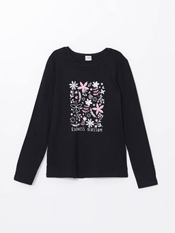 Bisiklet Yaka K?z ?ocuk Ti??rt