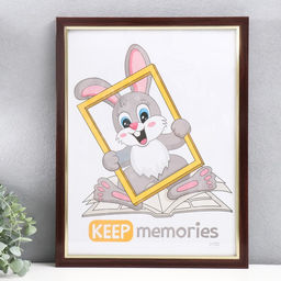 Фоторамка пластик "Плаза" 30х40 см (пластик. экр), 2014-88