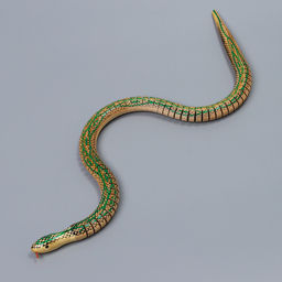 Деревянная игрушка «Змея», 70 × 2 × 2 см