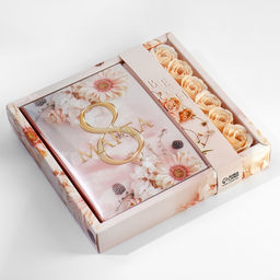 Подарочный набор «8 марта», ежедневник А5, 80 листов и мыльные лепестки