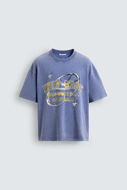 VARSITY GRAPHIC PRINT T-SHIRT - Zara фото 7