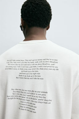 BRUCE SPRINGSTEEN NEW YORK CITY SERENADE T-SHIRT - Zara фото 6