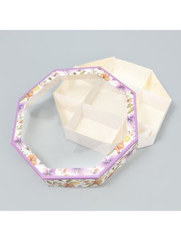 Цена за 5 шт. Коробка складная Цветочная гамма, 29 х 29 х 5 см - Дарите счастье фото 3