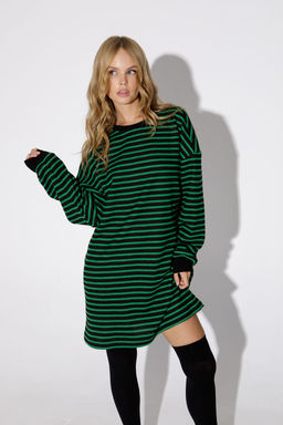 Платье Pirs 4934 черно-зеленый  фото 6