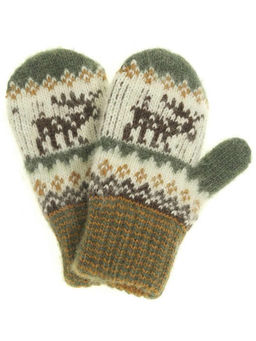 Варежки детские "Лось" 0404-9