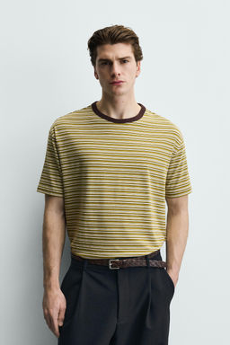 CAMISETA REGULAR FIT  RAYAS / rayas - Zara фото 2