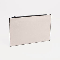 Сумка-клатч на молнии, цвет молочный - Simaland фото 2