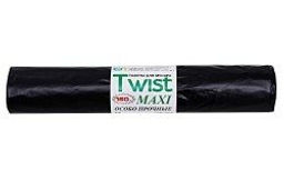 Мешок для мусора в рулоне TWIST MAXI 160л