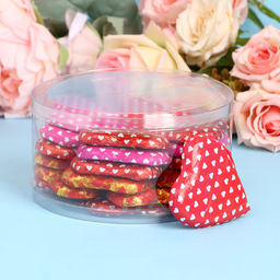 Цена за 24 шт. Кондитерское изделие "Сердце" плоское, 30 г