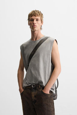 RELAXED FIT TANK TOP - Zara фото 27