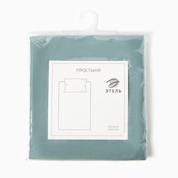 Простыня Этель Green paradise, 220х215 см, мако-сатин, 114г/м2, 100% хлопок  фото 4