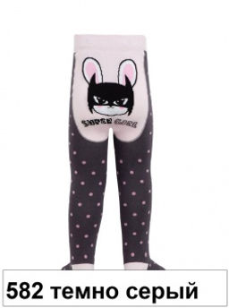 Колготки дет. TIP-TOP 4С-01СП, р.80-86 (24) - 582 темно-серый - Conte elegant фото 2