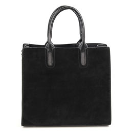 Женская сумка тоут из эко кожи и замши А-421-1 Блек - Cidirro фото 2