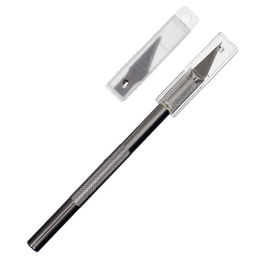 Нож канцелярский Скальпель + 5 запасных лезвий - Calligrata фото 4