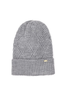 Женский серый меланжевый берет Неожиданная скидка в корзине
