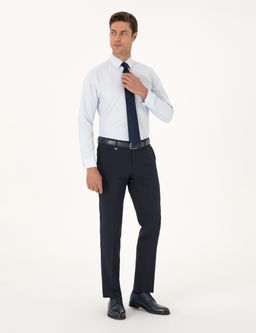 Lacivert Slim Fit Kuma_ Pantolon
