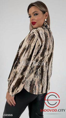 Рубашка женская с принтом - Bruno фото 2