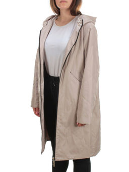 22098 BEIGE Куртка демисезонная двухсторонняя женская (80 гр. синтепон) - Фабричный китай фото 9