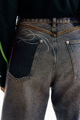 Loose Jeans con strass - H&m фото 5