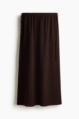 Falda efecto arrugado con cordones ajustables - H&m фото 5