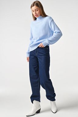 Джемпер вязаный свободный из хлопка - Fly фото 23