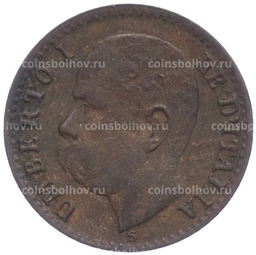 Монета 1 чентезимо 1895 года Италия