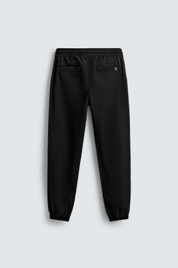SLIM FIT JOGGER WAIST TROUSERS - Zara фото 7