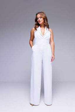 Комбинезон AURA 4115-176 белый  фото 5