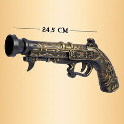 Пистолет Пиратский мушкет, стреляет шарами - Simaland фото 6