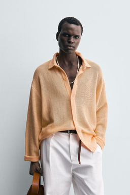 OPEN WEAVE SHIRT - Zara фото 3
