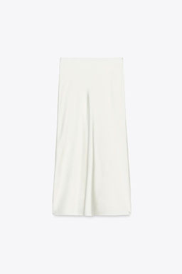 SATIN MIDI SKIRT - Zara фото 20